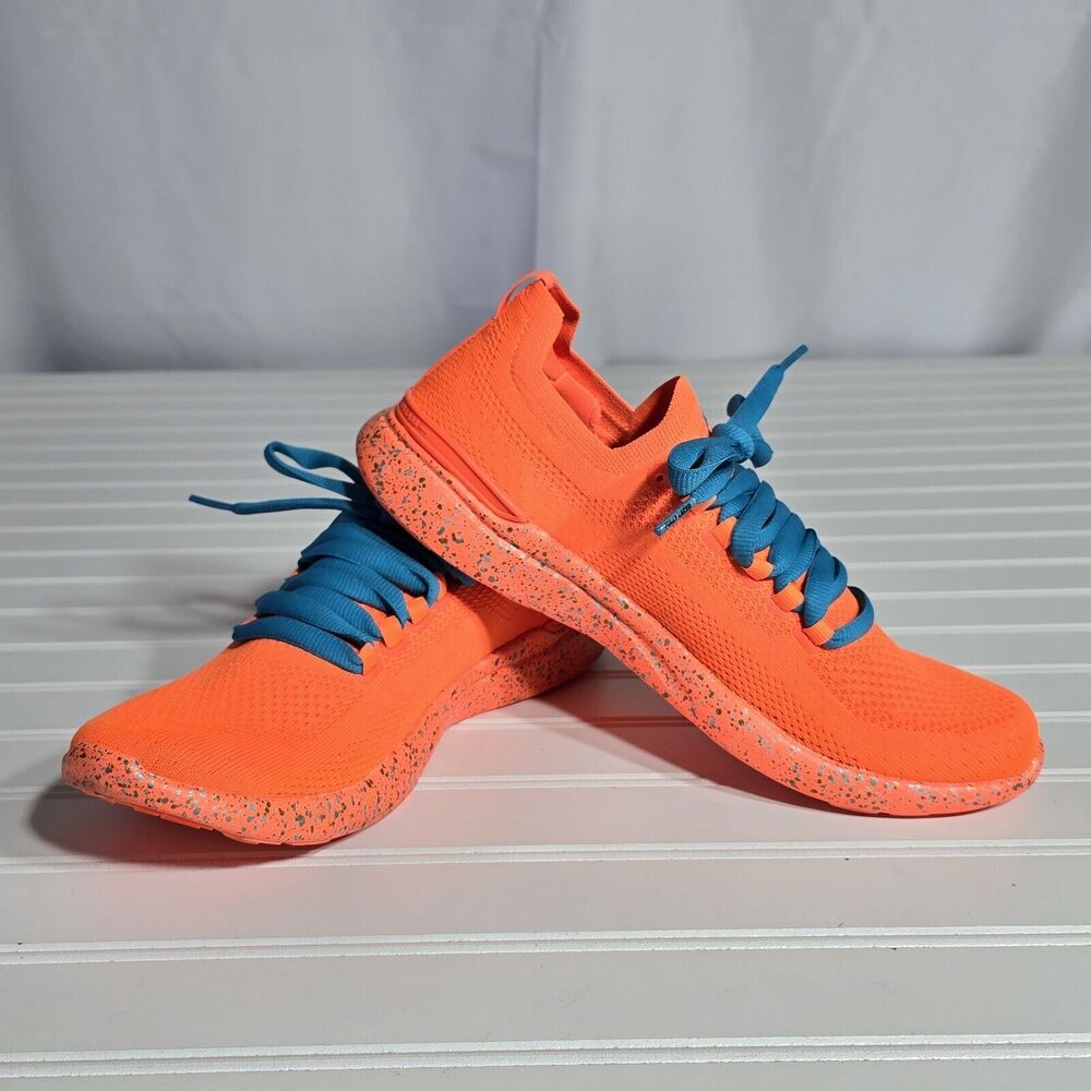 APL Techloom Breeze 0819XC Orange Casual Shoe Sneakers Womens Size 10.5 Mens 8.5